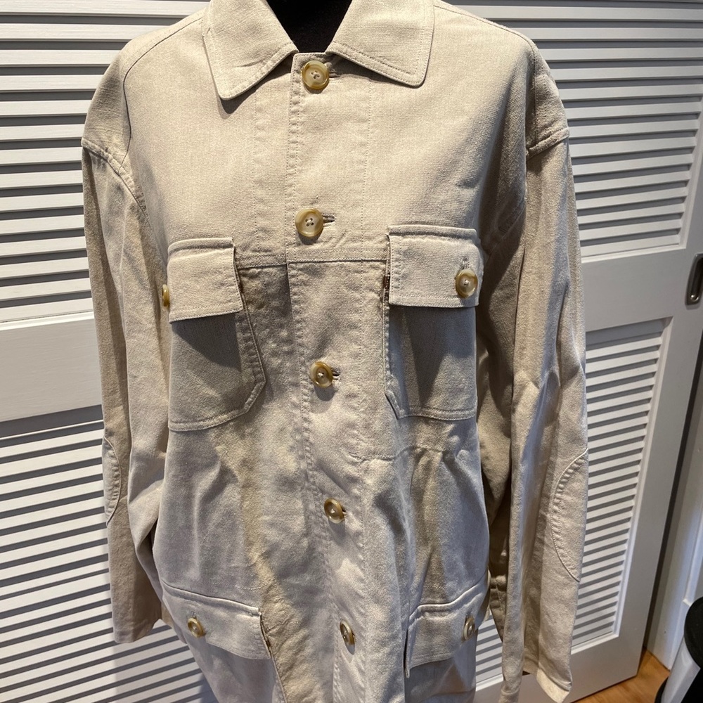 Tommy Bahamas Linen Safari Jacket